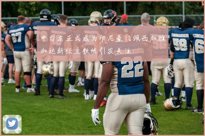 申台龙正式成为印尼豪门佩西加雅加达新任主教练引发关注